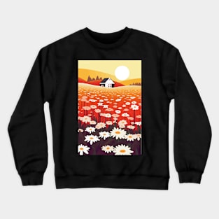 Summer Daisies Crewneck Sweatshirt